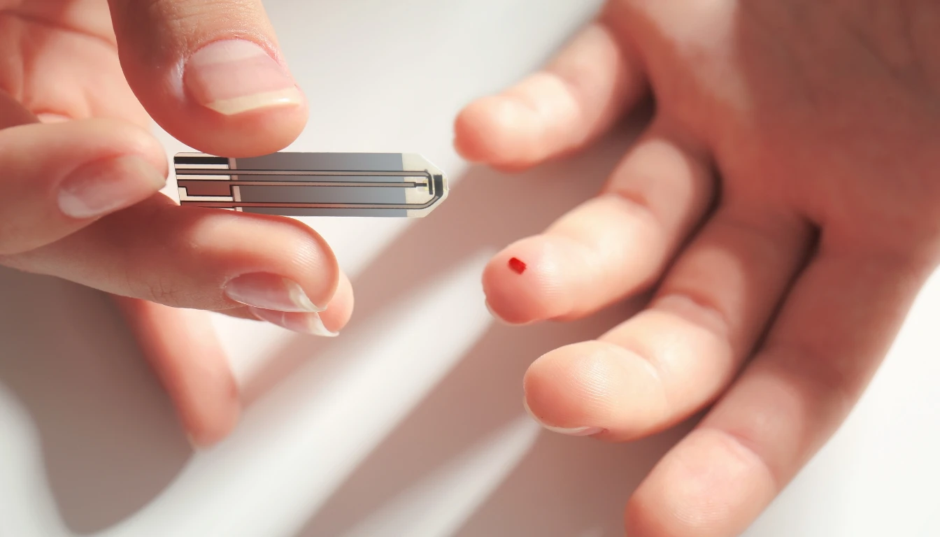 finger prick for at home Lyme test