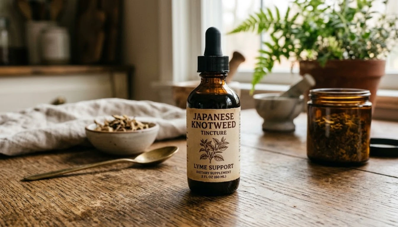Japanese knotweed Lyme support