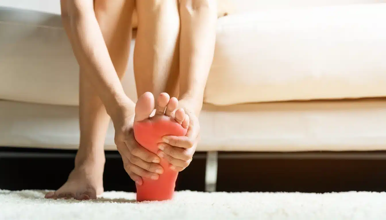 bartonella symptoms burning feet