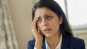 woman experiencing mold brain fog