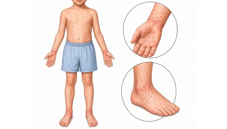 Rocky Mountain Spotted Fever illustration