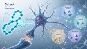 Selank's tuftsin-derived peptide structure and its signaling relationship to the GABA, serotonin, dopamine, and BDNF pathways